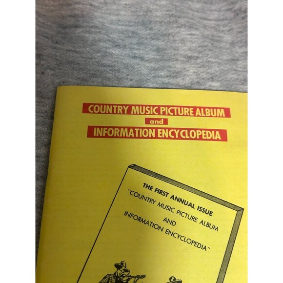 Country Music Picture Album & Information Encyclopedia Book Paperback 1960s - Picture 3 of 6